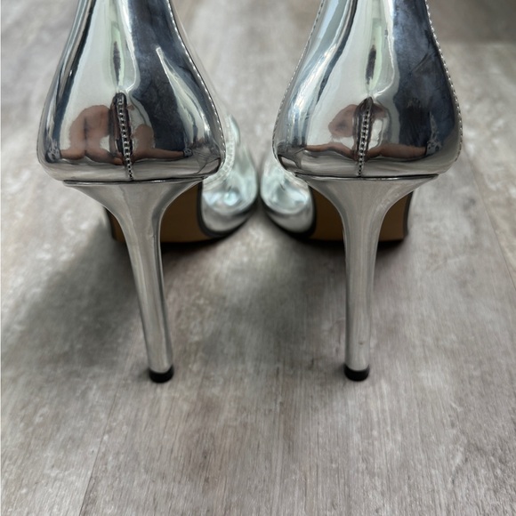 Brand new Express clear & silver pump, size 8.5 - Picture 6 of 6